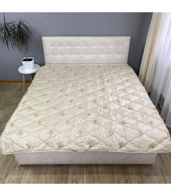 Одеяло Arda «Wool», бежевое с рисунком 195х220 (A134989)