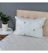Подушка Arda Cotton 50х70, сіра з малюнком (Cotton57)