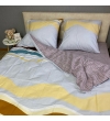 Комплект постельного белья Le Confort «Бирюзовые волны» 150x220 Бязь (0108-1)