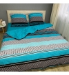Комплект постельного белья Le Confort «Голубые полосы» 150x220 Бязь (0104-1)