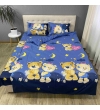 Детский комплект постельного белья Le Confort «Мишки» 150x220 Бязь (0191)