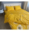 Комплект постільної білизни Le Confort «Жовта Кульбаба» 150x220 Бязь (0245-1)