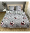 Комплект постельного белья Le Confort «Звезды на сером» 180x220 Бязь (0110-2)