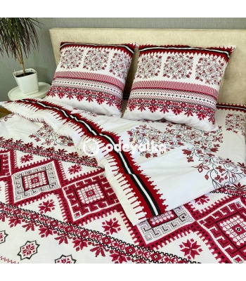 Комплект постельного белья Le Confort «Вышиванка» 180x220 Бязь (0174-2)