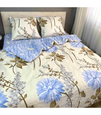 Комплект постельного белья Le Confort «Георгины» 180x220 Бязь (0198-2)