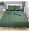 Комплект постельного белья Le Confort «Зеленая полоска» 180x220 Бязь (0199-2)