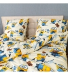 Дитячий комплект постільної білизни Le Confort «Міньони» 150x220 Бязь (022)