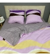 Комплект постельного белья Le Confort «Фиолетовые волны» 150x220 Бязь (0109-1)