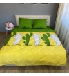 Комплект постельного белья Le Confort «Кактусы» 150x220 Бязь (097-1)