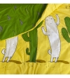 Комплект постельного белья Le Confort «Кактусы» 150x220 Бязь (097-1)