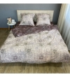 Комплект постельного белья Le Confort «Коричневая сетка» 180x220 Бязь (093-2)