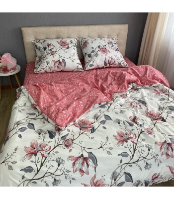 Комплект постельного белья Le Confort «Магнолия» 200x220 Бязь (072-3)