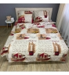 Дитячий комплект постільної білизни Le Confort «Міста» 150x220 Бязь (0102)