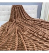 Плед Шарпей королевский Colorful Home Какао полуторный 150х200 (KCocoa150200)