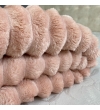 Плед Шарпей королевский Colorful Home Розовый двуспальный 180х220 (KRose180220)