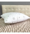 Подушка ТЕП Dream Collection «Cotton» 70х70, серая с рисунком (3-00428)
