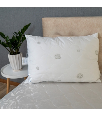 Подушка ТЕП Природа «Cotton» membrana print 50х70, біла з малюнком (3-00453)