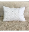 Подушка ТЕП Dream Collection «Cotton» 50x70, белая с рисунком (3-00427)