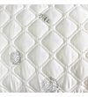 Подушка ТЕП Dream Collection «Cotton» 50x70, белая с рисунком (3-00427)