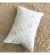 Подушка ТЕП Dream Collection «Cotton» 50x70, белая с рисунком (3-00427)